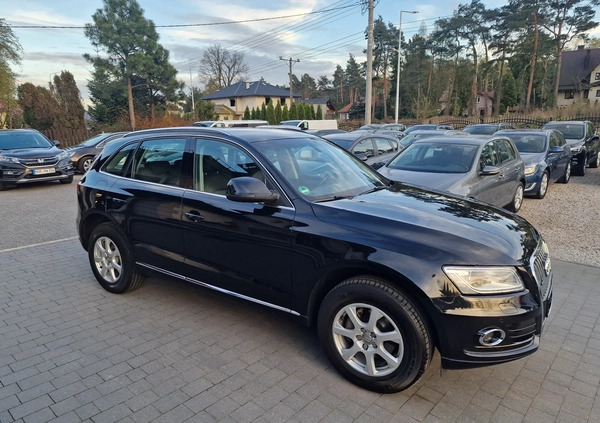 Audi Q5 cena 77800 przebieg: 186000, rok produkcji 2013 z Żabno małe 497